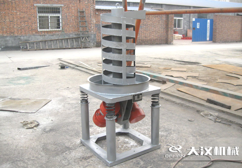 DZC垂直振動提升機(jī)產(chǎn)品概述：該產(chǎn)品屬于比較大型的輸送設(shè)備，其主要對于顆粒狀物料的振動向上式的輸送原理。