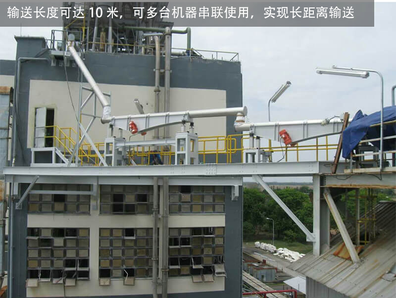 振動(dòng)輸送機(jī)有管式輸送和槽式輸送兩種。