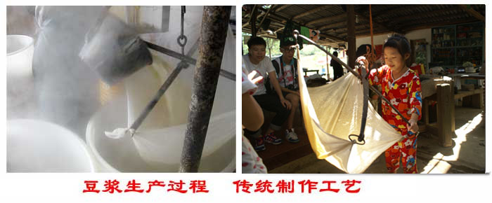 豆?jié){的傳統(tǒng)過濾篩分方式。