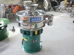 600型帶料斗，底框加高圓形篩