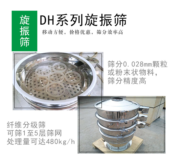 纖維分級(jí)振動(dòng)篩