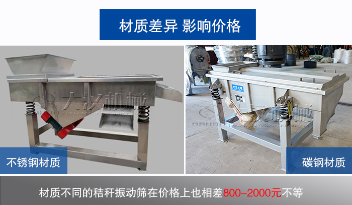 養(yǎng)殖場飼料直線振動篩